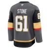 Miesten NHL Vegas Golden Knights Pelipaita Fanatics Premium Mark Stone Alternate 2024-25 Harmaa